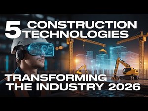 5 Construction Technologies Transforming the Building Industry in 2026