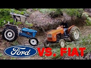 FIAT 415 vs FORD 3000 | WE TESTED IT UNDER LOAD | TRACTOR LIKE A CAT |