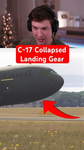 C-17 Collapsed Landing Gear