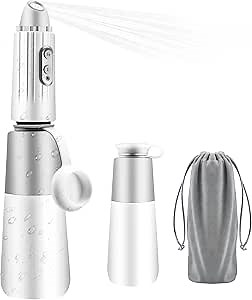 Portable Bidet - LLest Electric Rechargeable Mini Handheld Travel Bidet Sprayer with Travel Bag and USB Cable for Personal Hygiene Cleaning | Women and Men | Baby & Postpartum Essentials(Grey)