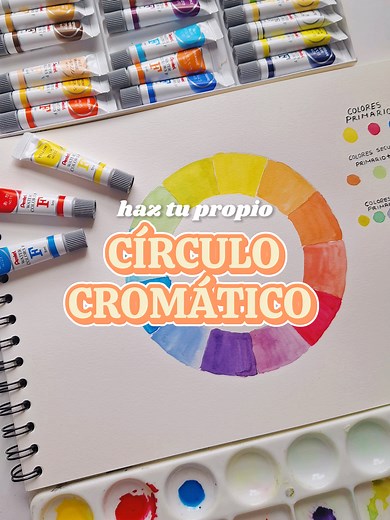 Cómo aprender a dibujar: Crea tu propio círculo cromático