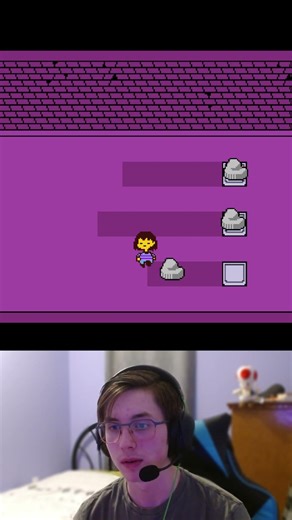 Such a Helpful little rock #game #gaming #undertale #rpg