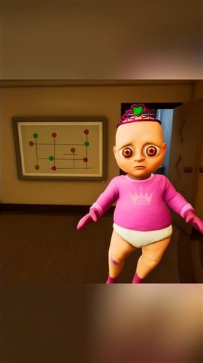 Baby in Yellow - Babysitter vs Nightmare Baby Can I Survive? 😨 #babyinyellow