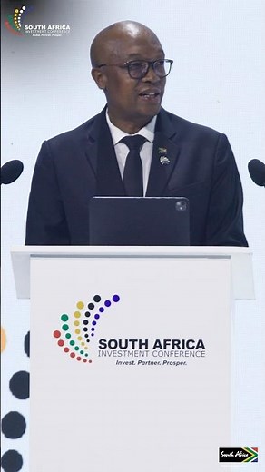 Parks Tau - Minister of Trade and Industry of South Africa. #saic2026 #investsa