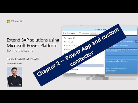 Power Platform + SAP (2/10): Creating Power App and using Custom Connector to connect to SAP