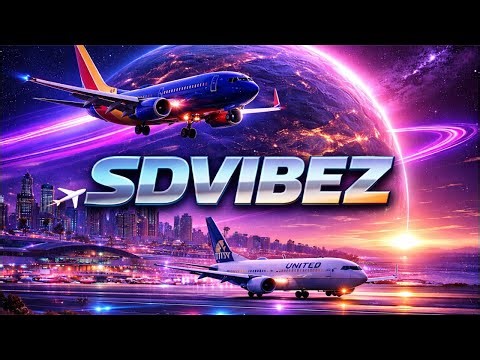 LIVE: San Diego Airport Sunday ✈️ Planes Until Sunset