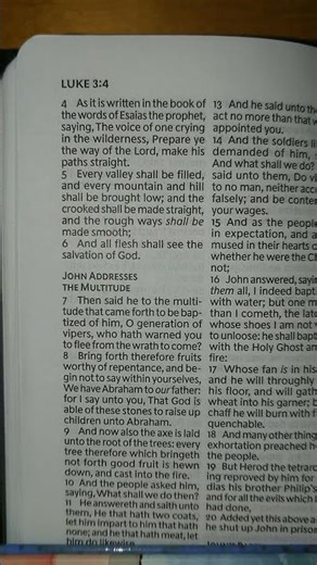 Luke 3: 4-6