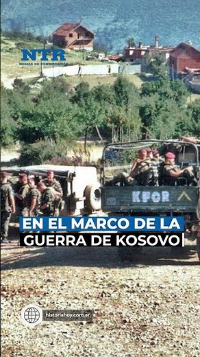 #efemérides | 9 DE JUNIO DE 1999 | Yugoslavia y la OTAN firman el tratado de paz.