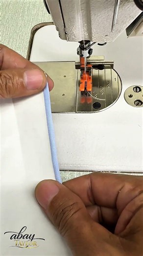 Paper-assisted baby hem technique #patternmaking #sewinghacks #diy