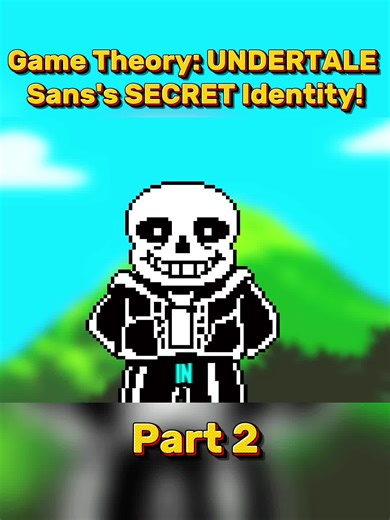 Game Theory: UNDERTALE - Sans's SECRET Identity! - Part 2 #usa #fyp #viral #undertale