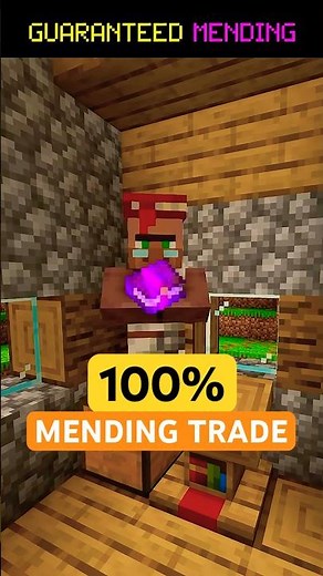 💯GUARANTEED MENDING in MINECRAFT!