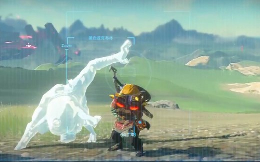 【Unity】锁定目标模型的效果