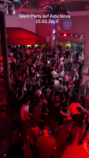 Experience the Silent Party on AIDA Nova