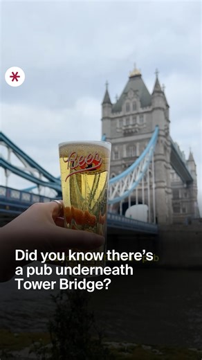 Secret London on Instagram: "Built into the base of London’s legendary Tower Bridge; this cosy, family-run boozer truly fits the definition of a 'hidden gem'! 🍻 📍 The Vault 1894⁠"