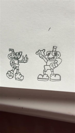 My Drawing Of Cuphead & Mugman