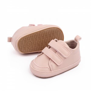 [Hot Item] PU Leather Baby Toddler Walking Shoes