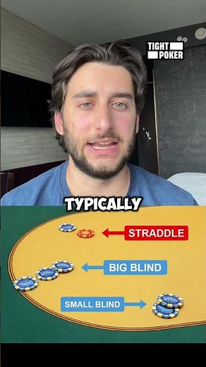 What is a straddle in poker? #poker #pokernight