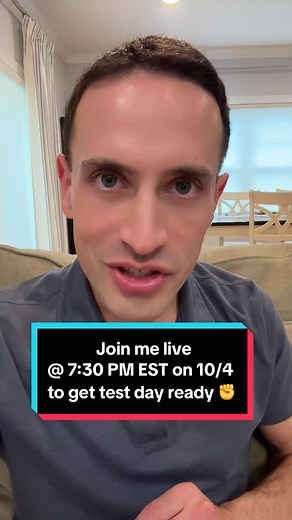 Live on TikTok: Nerve Management & Test Prep | October SAT | 7:30 PM EST