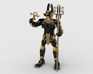 LEGO MOC-191866 Anubis Action Figure (Adventurers 2024)