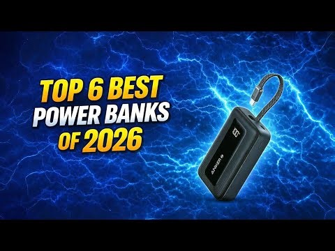 Top 6 Best Power Banks of 2026 | Fast Charging Power Bank - Fast Charging & High Capacity Reviews