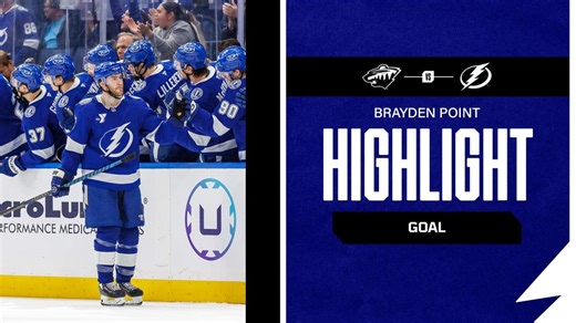 TBL vs. MIN | Point snaps home PPG from the slot