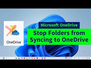Stop Folders & Files from Syncing to One Drive [Turn OFF Folder Backup in OneDrive] Windows 10/11