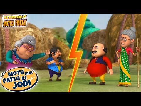 Motu की मौसी Vs John की मौसी | Hindi Cartoon | Motu Patlu | Motu Patlu Ki Jodi | #spot