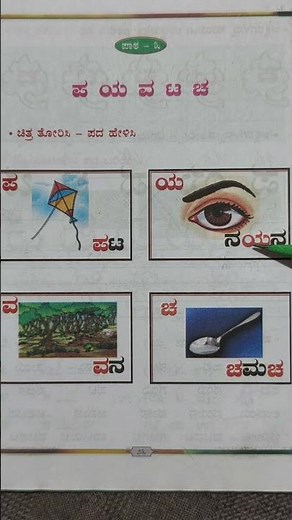 Simple Kannada Words Reading | Basic Varnamale Letters |Kannada Reading Practice#kannadaforkids