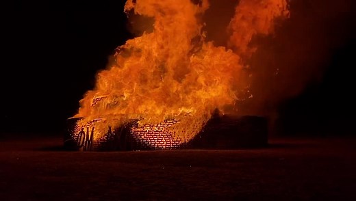 There’s nothing quite like the L.V. Risinger Memorial Bonfire! 🔥 #TarletonHomecoming | Tarleton State University