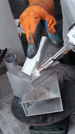 Laser Spot Welding Machine #HandheldLaserWeldingMachine #ReinforcingRib#welding #welding artifact