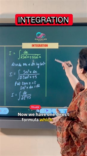 Integration problem solved using trig identities #maths #calculus #calculuswithij #conceptsbyij #mathtutor #education #mathematics #integration #mathstudents #mathematics | Concepts by Indervir Jolly