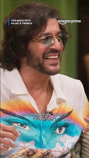 Chunky 's Sponsored Parties 💀 ft. Govinda | Two Much with Kajol and Twinkle #primevideoindia #movie