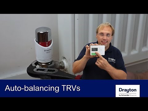 Installation of Drayton Auto-balancing TRVs