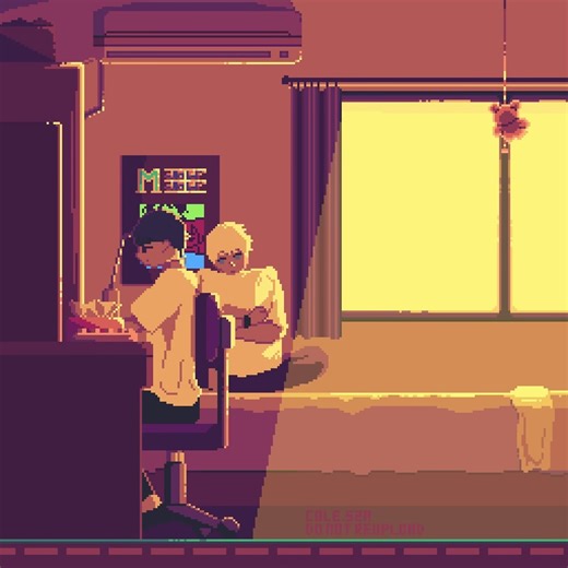 Mindless Conversations in Pixel Art Animation