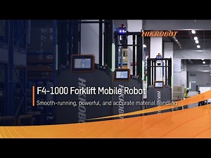 AMR/Automate Material Handling with Compact Size/F4-1000 Forklift Mobile Robot