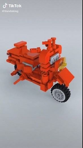 Lego Motorcycle Building Tutorial