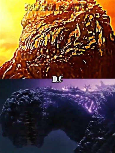 Shin godzilla vs godzilla earth #godzilla