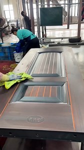 16K views · 62 reactions | Finishing A Stainless Steel Door | Cute Emergency | Facebook