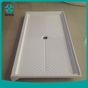 [Hot Item] Neo-Angle Shape Acrylic Solid Surface Shower Tray