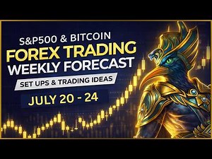 🎯 Weekly Forex Forecast | EURUSD, GBPUSD, USDJPY, BITCOIN, S&P500, AUDUSD, XAUUSD OIL (07/20/2026)