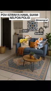 Istrinya lagi hamil suaminya malah nelpon polisi😹 #memecringe #memes #meme #catlovers #catmemes #kucing #kucinglucu | Ritzyy Ryu