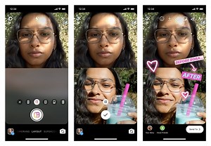 Instagram Now Lets Upload Multiple Photos in a Story With 'Layout' Feature