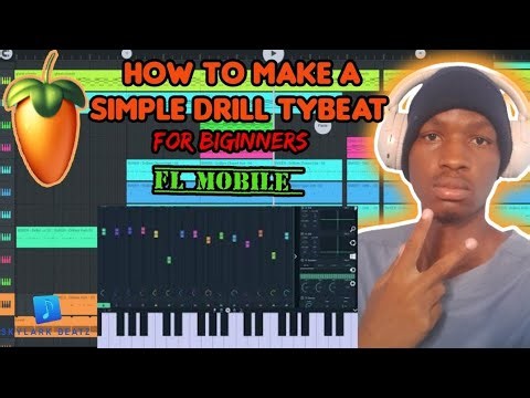How to make a simple drill typebeat on fl mobile 