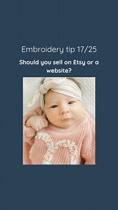 Consider these factors when deciding if you should sell on Etsy or a website ⬇️ FEES: 🤍Etsy: Etsy has a ton of fees including listing fees, transaction fees, advertising fees, and payment processing fees 🤍Website: Varies based on provider. Shopify, for example has a $39 monthly fee and transaction fees. Etsys fees are much higher for each sale. If you’re not selling a high volume of items, you may pay less overall in fees using Etsy. As you make more sales, you’ll pay less overall in fees with