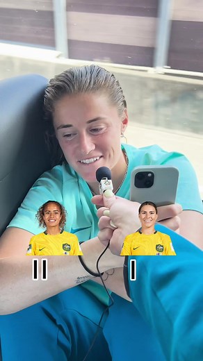 Best Trainer on the Team: Mary Fowler | Matildas FIFA Women's World Cup Interview