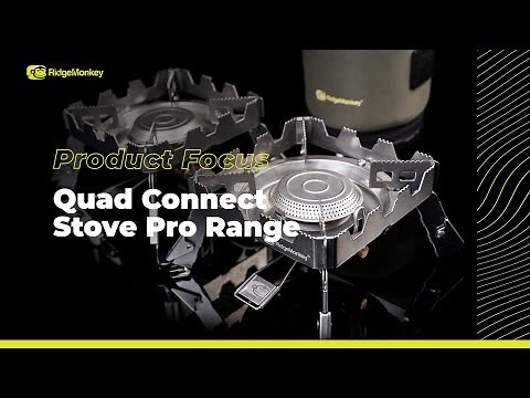 Product Focus: RidgeMonkey Quad Connect Stove Pro Range