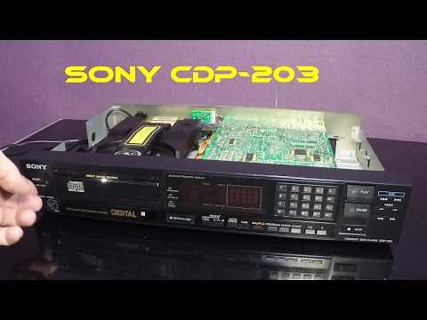 Sony CDP-203 compact disc player