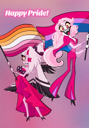 Late Pride Art Celebrating LGBTQ Characters
