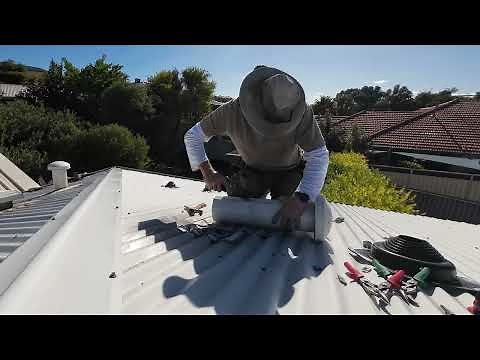 How to replace a Dektite on a roof flue correctly