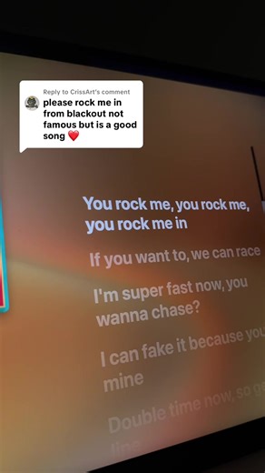 Replying to @CrissArt Part 14 | Rock Me In By Britney Spears #rockmein #circus #britney #spears #lyrics